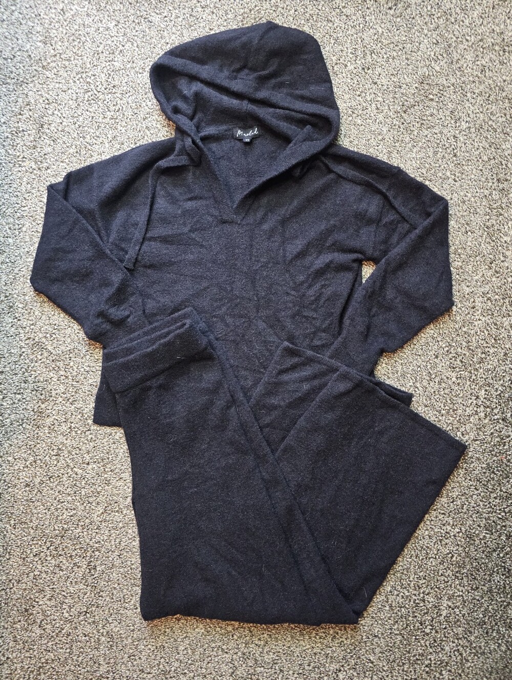 Marled Hoodie & Pants Set sz Medium